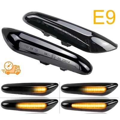For BMW E82 E87 E90 E92 E60 E46 LED Fender Side Marker Light Blinker Turn SIgnal Foto 1 de 4