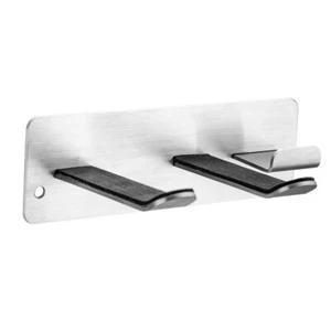 Hair Dryer Holder Stainless Steel Wall Mounted No Drilling Hair Dryer Holder New - Picture 1 of 5