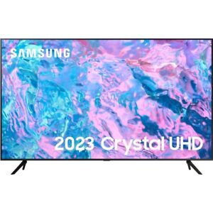 Samsung UE55CU7100KXXU CU7100 UHD 4K HDR Smart TV - Black