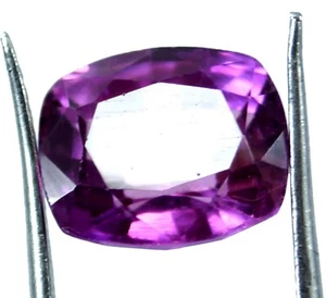 4.15 Ct Natural Bi-Color Sapphire STUNNING Emerald Cut  Certified Loose Gemstone - Picture 1 of 5