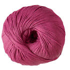 Dmc Natura 100% Cotton 4 Ply Crochet & Knitting Yarn, 50G Ball, Colour 62, Ceris