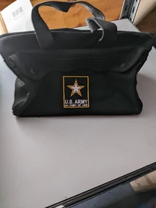 Rothco Black Mechanical Heavy Duty Military Tool Bag - Army Insignia - Picture 1 of 6