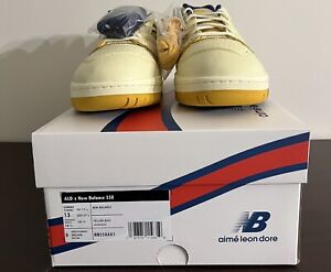 New Balance 550 ALD Aime Leon Dore Masaryk Community Gym Yellow Size13. IN HAND