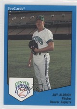 1989 ProCards Triple A Jay Aldrich #42