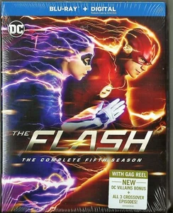 The Flash Blu-ray TV Series Season 5 Fifth Original Factory Sealed - Picture 1 of 2