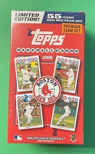2008 TOPPS BASEBALL BOSTON RED SOX PREMIUM TEAM SET 55 CARDS CASE FRESH - Picture 1 of 1
