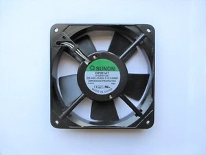 SUNON SP201AT Axial Exhaust AC Fan 185V-245V, Aluminum frame, 120x120x25mm NEW - Picture 1 of 3