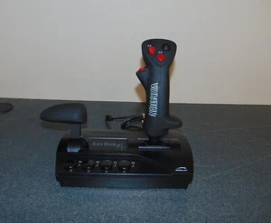 Speed Link Black Widow Flight Stick Joystick For Simulator Tested - Picture 1 of 13