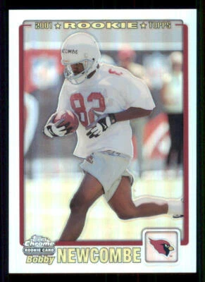 2001 Topps Chrome #266 Bobby Newcombe RC /999 - Image 1 of 2