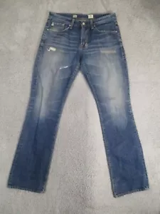 Jeans Adriano Goldschmied uomo 32x32 Protege gamba dritta USA AG-ed 49 sbiadito - Foto 1 di 16