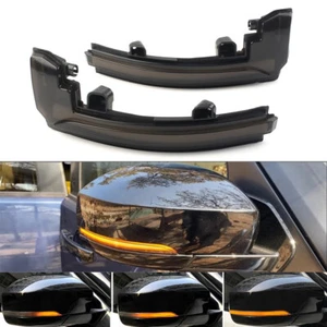 2Pcs Dynamic LED Mirror Trun Signal Light For Land Rover Discovery 4 Range Rover - Picture 1 of 13