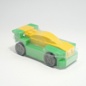 Lego Racers Toy Car General Mills Cereal 2009 Promo DK7190 Yellow & Green Sealed