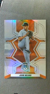 2022 Panini Mosaic Silver Prizm #15 John Means Orioles - Picture 1 of 2