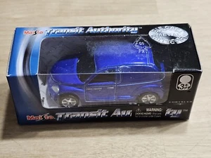 Maisto Special Edition Chrysler PT Panel Cruiser scala 1:64 pressofuso blu nuovo con scatola - Foto 1 di 5