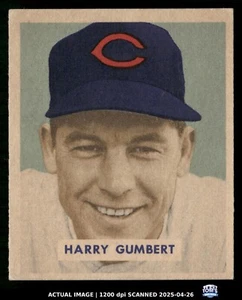 1949 Bowman #192 HARRY GUMBERT New York Giants EX-MT - Foto 1 di 2