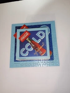 Mini rompecabezas vintage 1983 Hallmark Springbok Coca-Cola refresco frío - Imagen 1 de 5