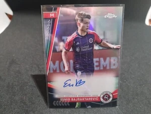 2024 Topps Chrome Esmir Bajraktarevic Refractor Autograph #CA-EB New England NM - Picture 1 of 2