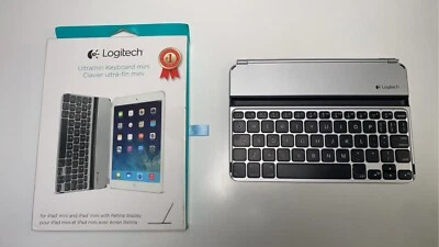 Logitech Ultrathin Bluetooth Keyboard mini for iPad mini - GREAT CONDITION - Image 1 of 4