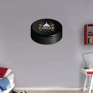 Washington Capitals Hockey Puck NHL Logo Art Wall Decor Sticker -12'' or 25'' - Imagen 1 de 1