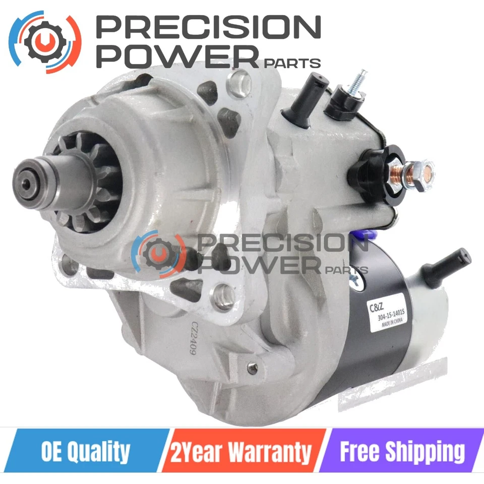 Starter para caminhão Hino 145 165 185 4.7L 175HP 428000-2503 281002910B 281002910R - Imagem 1 de 4