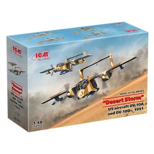 ICM 48302 Bausatz 1:48 Desert Storm 1991 American Aircrafts OV10A + OV10D + 2kits Box - Bild 1 von 24