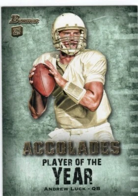 ANDREW LUCK 2012 BOWMAN ACCOLADES ROOKIE RC STANFORD $1.99 ROOM - Image 1 of 2