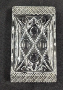 Vintage Imperial Cape Cod Clear Glass Ashtray - Picture 1 of 6