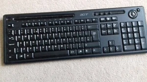 ACER COMPUTER KEYBOARD MODEL KG-0570 POWER RATING 3V-30mA - Bild 1 von 3