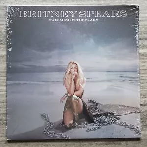 Britney Spears - Swimming In The Stars 12" Single Record Black Vinyl LP NEW - Picture 1 of 2