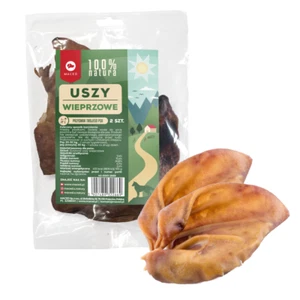 Maced 100% Natur Ueber Schweineohr 2Stk Natuerlicher Leckerli Fuer Hund - Bild 1 von 4