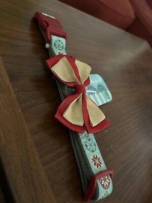 Collar de perro de Navidad / Collar de perro adorno / Collar grande para mascotas de arándanos Foto 1 de 4