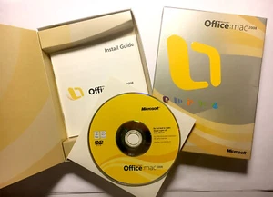 Microsoft Office Suite Mac 2008 - Legacy Vintage Software - Zdjęcie 1 z 1