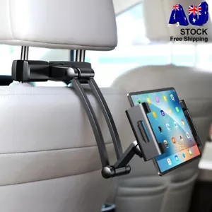 Car Back Seat Headrest Holder Mount for iPad Tablet Phone Samsung Universal - Picture 1 of 10