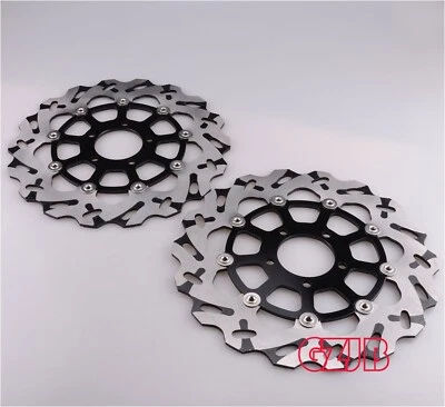 Front Brake Disc Rotor For SUZUKI GSXR1300 HAYABUSA 1999-2007 GSX1400 2002-2007 - Image 1 of 4