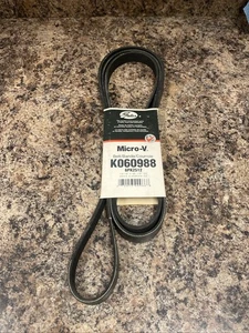 Cinturón MicroV Serpentine Premium GATES K060988 ~ Se adapta a Firebird 89-93 ~ ¡¡ENVÍO GRATUITO!!! - Imagen 1 de 2