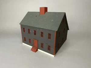 Vintage 1994 Gudgel Volkskunst Holz Miniatur Haus - signiert & nummeriert (#505) - Bild 1 von 8