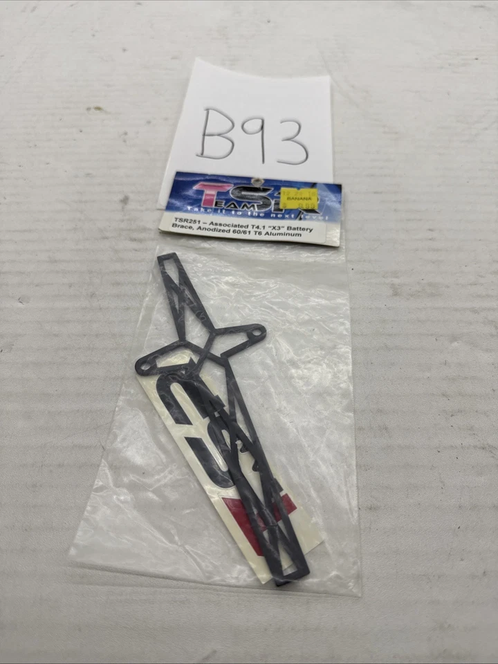 Team SR TSR251 Associated T4.1 "X3" Battery Brace - Image 1 of 1