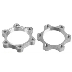 Practical Bicycle Threaded Hubs Adapter Aluminum Alloy 2pcs Accessories - Picture 1 of 6