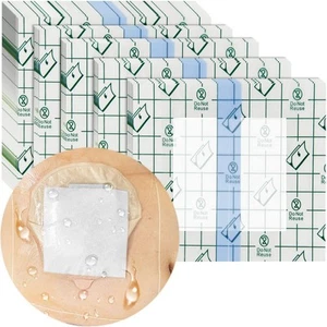 14 Pcs Waterproof Ostomy Bag Shower Cover 10"x12", Stoma Bath Protector Shiel... - Picture 1 of 7