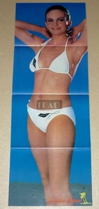 DIANE LANE in Bikini/ PHOEBE CATES Leggy 1980s JPN PINUP POSTER 10"x28.7" #lp10 - Picture 1 of 2