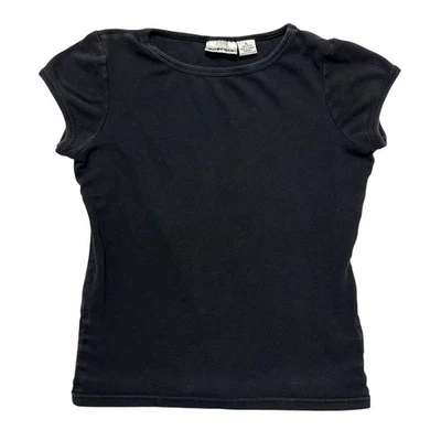 Energie Y2K Babydoll футболка подростков размер XL черный винтажный Slim Fit наслоения - Изображение 1 из 4