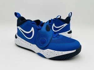 Nike Team Hustle D 11 (PS) Hyper Royal/White Boy's Sneakers-Sizes DV8994-400 - Picture 1 of 6