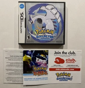 Pokemon Soulsilver Version Nintendo DS, nur Hülle und Beilagen - ohne Spiel - Bild 1 von 2