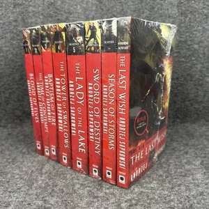The Witcher komplett 8 Buch Serie Trade Taschenbuch Set von Andrzej Sapkowski NEU - Bild 1 von 6