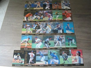 Carta Baseball 1991 Leaf Set Completo GOLD LEAF ROOKIES 1-26 N.RYAN R. HENDERSON - Foto 1 di 3