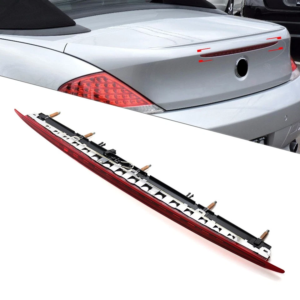 Tercera luz trasera de freno LED para BMW Serie 6 E64 645ci 650i M6 63256911909 Foto 1 de 4