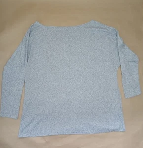 Shein Curve Oversized Tunic Light Sweater Size 2XL Gray Comfy Cozy Basic - Picture 1 of 8