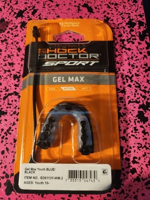 NEW Shock Doctor Sport Gel Max Mouthguard, Youth 10- - Image 1 of 2