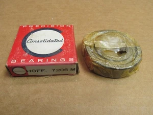 CONS 7206M Schräglager Messingkäfig 30x62x16 mm 7206 m - Bild 1 von 2