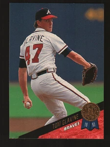 1993 Leaf Baseball #295 - Tom Glavine - Atlanta Braves  93-728 - Picture 1 of 2